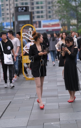 搭讪肉丝高跟韵味少妇-15P