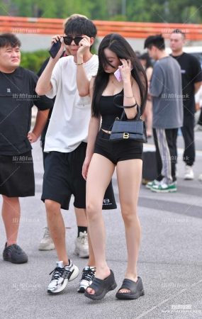 吊带黑热裤 24-06-15-34