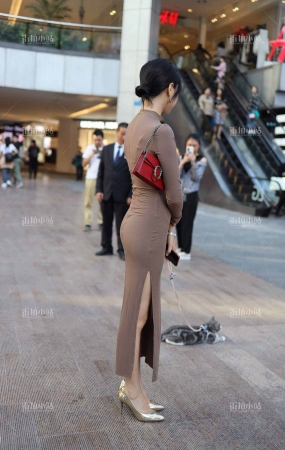 漂亮的美女养了一只猫