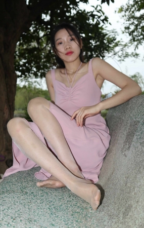 裙装苗条小妹肉丝454P
