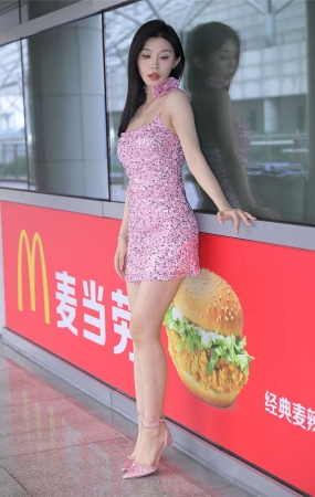 甜美粉色系