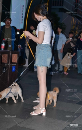 牛仔裙长筒袜 23-05-22-58