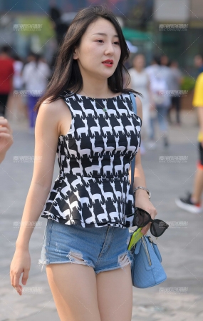 性感热裤**