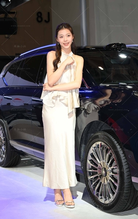长裙优雅模特美女