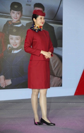 端庄得体的美女空姐