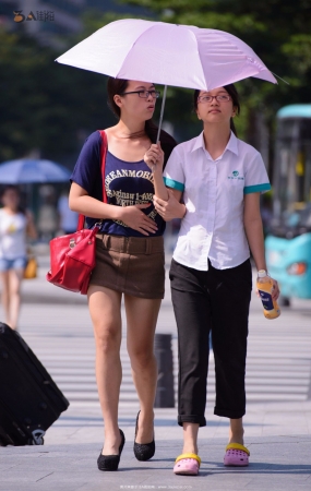 短裤，裸腿，高跟-7P