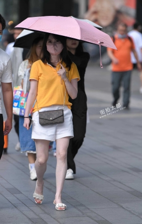 白短裤凉拖 21-09-03-57P