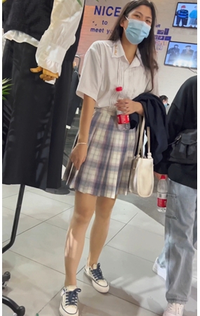 长发美女