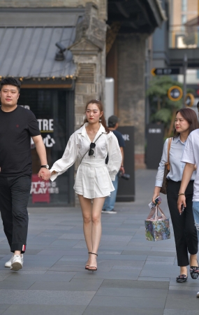 美腿高跟的女友