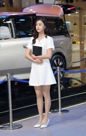 漂亮端庄的美女销售员