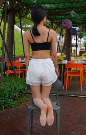 小白鞋肉色丝667P/4K19min