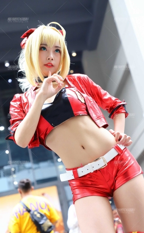 红衣赛车coser