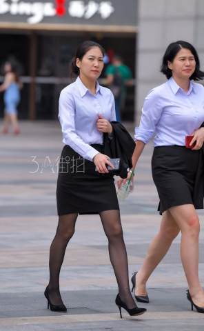 高跟黑丝职业制服OL御姐-13P